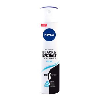 Black & White Invisible Fresh Desodorante en Spray