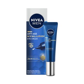 Men Hyaluron Contorno de Ojos Antiedad