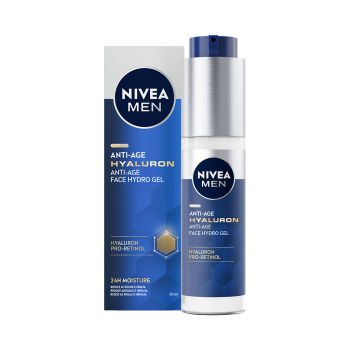 Men Hyaluron Gel Facial Hidratante Antiedad