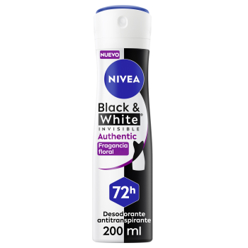 Black & White Authentic Spray Desodorante Para Mujer