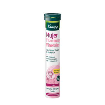 Vitaminas y Minerales Efervescentes para Mujer