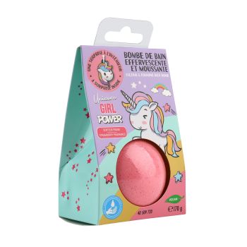Unicornio Bomba de Baño Efervescente y Espumosa