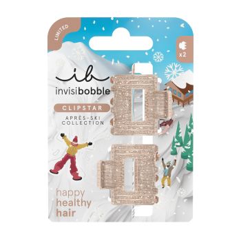 Clipstar S Apres Ski Collection Shimmer Pinzas para el Pelo