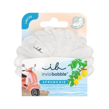 Scrunchie Blanco Bliss Summer in Capri