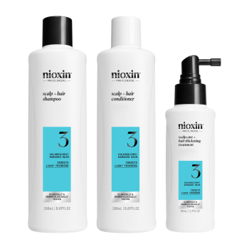 Kit Sistema 3 Tratamiento Cabello Teñido Debilitamiento Leve