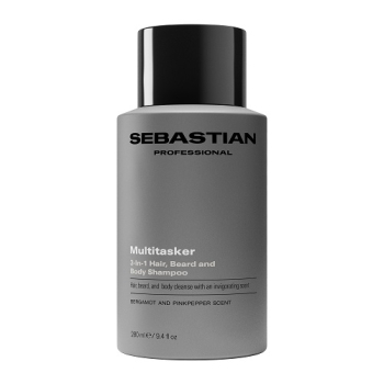 Multitasker Champú 3-en-1 para Hombre Cabello, Barba y Cuerpo
