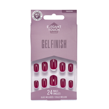 Uñas Postizas Gel Finish Berry Blast