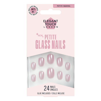 Petite Glass Nails Sugar Snow Uñas Postizas Edición Limitada