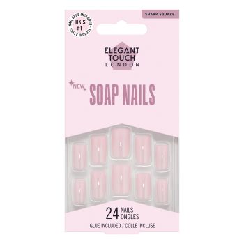 Uñas Postizas Soap Nails Bubble Bliss