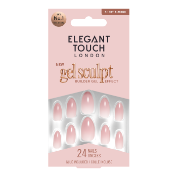 Uñas Postizas Gel Sculpt Rose Latte