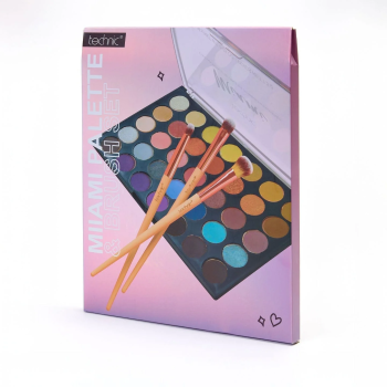 Miami Palette & Brushes Set
