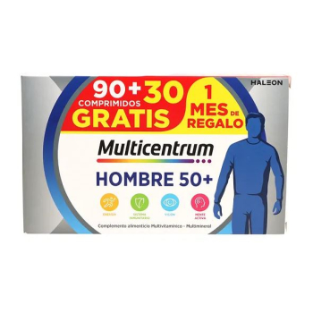 Complemento Alimenticio Hombre 50+ Multivitamínico 120 Comprimidos