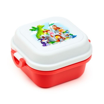 Fiambrera Bento Caballeros Y Dragones