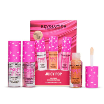 Trio Aceites Labiales Juicy Pop