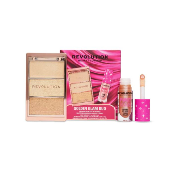 Duo Golden Glam Brillo de Labios E Iluminador