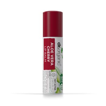 Aloe Vera Bálsamo Labial con Cereza