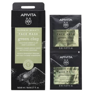 Mascarilla Facial Limpieza Profunda Arcilla Verde