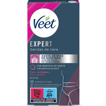 Expert Bandas de Cera Piel Normal