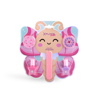 Fun Happy Butterfly Set para Uñas
