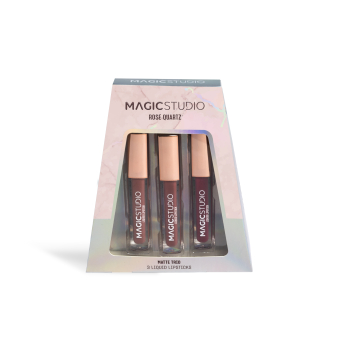 Rose Quartz Set Labiales Líquidos Matte Trio