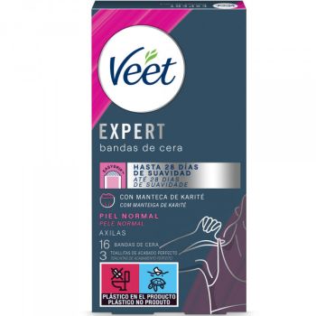 Expert Bandas de Cera Piel Normal