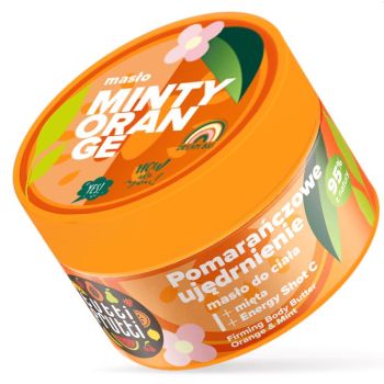 Tutti Frutti Manteca Corporal Reafirmante con Naranja y Menta + energy Shot C