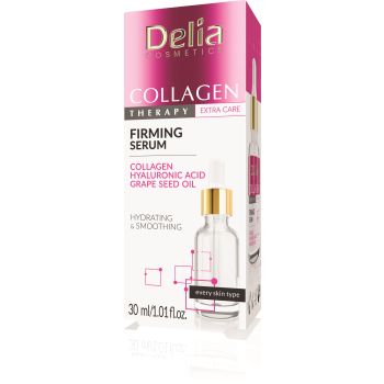 Collagen Therapy Sérum Reafirmante con Colágeno, Ácido Hialurónico y Aceite de Semilla de Uva