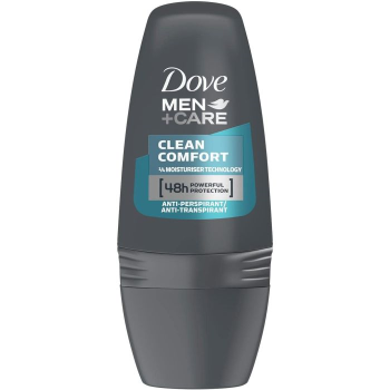 Men + Care Clean Confort Desodorante Roll-On Antitranspirante