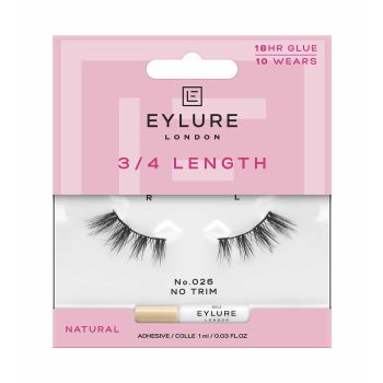 3/4 Lenght Natural No. 026 Pestañas Postizas Edición Limitada