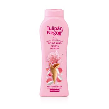 Gel de beijos de morango