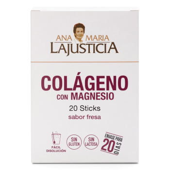 Colágeno con Magnesio Sabor Fresa