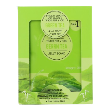 Conjunto de cuidados para os pés com extrato de chá verde Conjunto de cuidados para os pés com extrato de chá verde