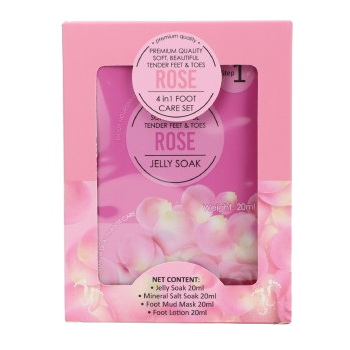 Rose & Rose Crystal Mud Foot Care Set Rose & Rose Crystal Mud Foot Care Set