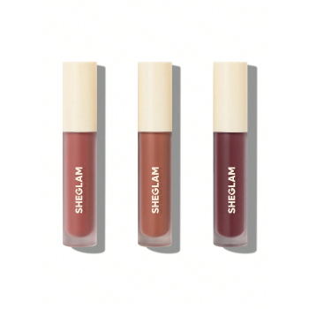Conjunto de 3 mini batons líquidos Matte Allure