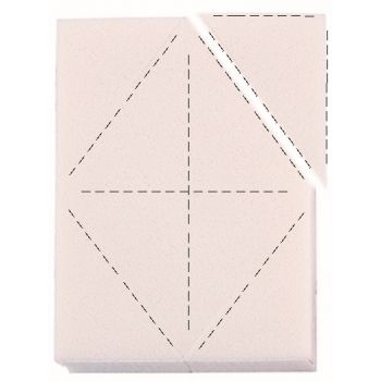 Triángulos de Látex Maquillaje