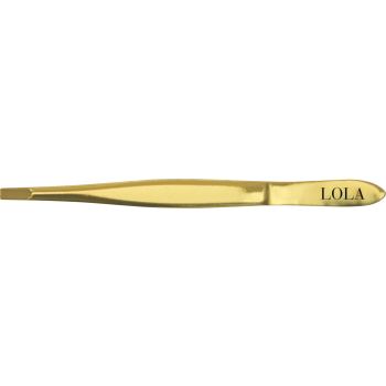 Pinza de Depilar Oro Punta Cangrejo