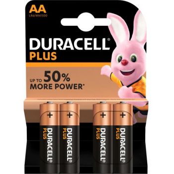 Pilas Alcalinas Plus AA LR6/MN1500