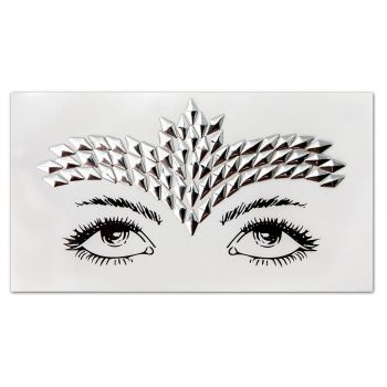 Tatuagem de fantasia de cristal Princesa guerreira