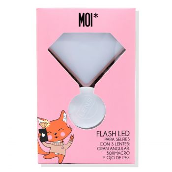 Lente con Luz para Selfies Diamante