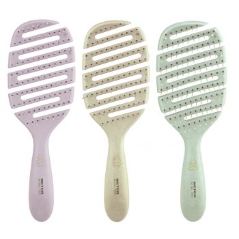 Natural Fiber Cepillo Esqueleto Flexible