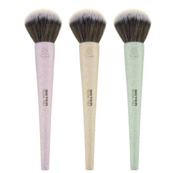 Natural Fiber Brocha Maquillaje en Polvo