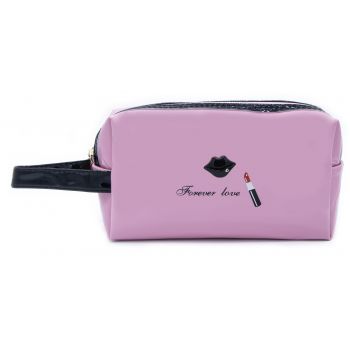 Neceser de Charol Rosa