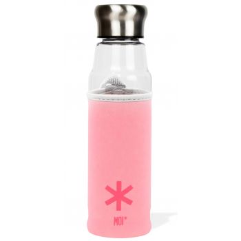 Botella Infusor de Té y Funda Protectora