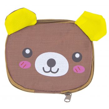 Bolsa Plegable de Tela Animales Oso