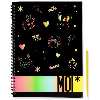 Cuaderno Rainbow Scratch