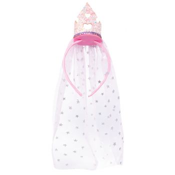 Little Princess Diadema Corona Glitter Perlada