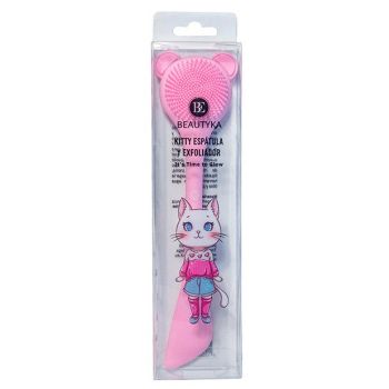 It's Time to Glow Kitty Espátula y Exfoliador