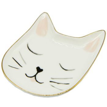 Plato Pequeño Decoración Gatito