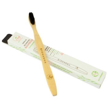Cepillo de Dientes Bamboo Carbón Activo Cepillo de Dientes Bamboo Carbón Activo