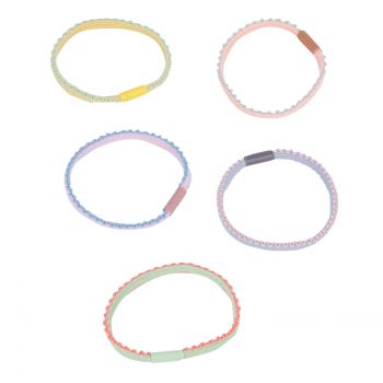 Conjunto de 5 borrachas MINI Multicolor Volante